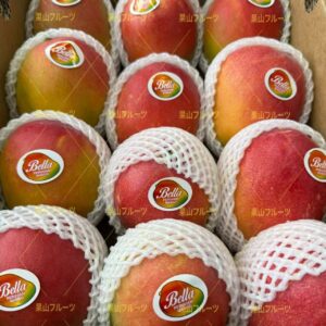 秘鲁産苹果芒 半箱6個 约2.8kg