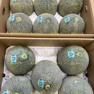 熊本産贵味 青肉 哈密瓜一箱5~6個入 约5kg