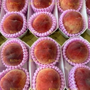 山梨産夢桃香 半箱12〜14個入 約1.7kg