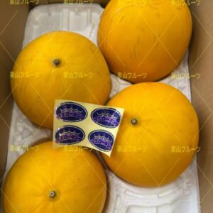 熊本.茨城産 黄哈密瓜 一箱3~7個入 約5kg
