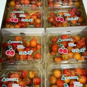 山形産佐藤錦櫻桃 一盒約180g  /箱8盒入