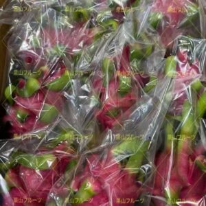 越南産紅心火龍果 一箱20個入 約10kg