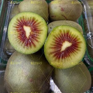 山梨産紅心獼猴桃 半箱6盒入 (1盒5-6個入約500g )